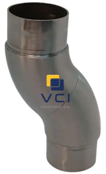 Codo Flexible C/Acople 2"