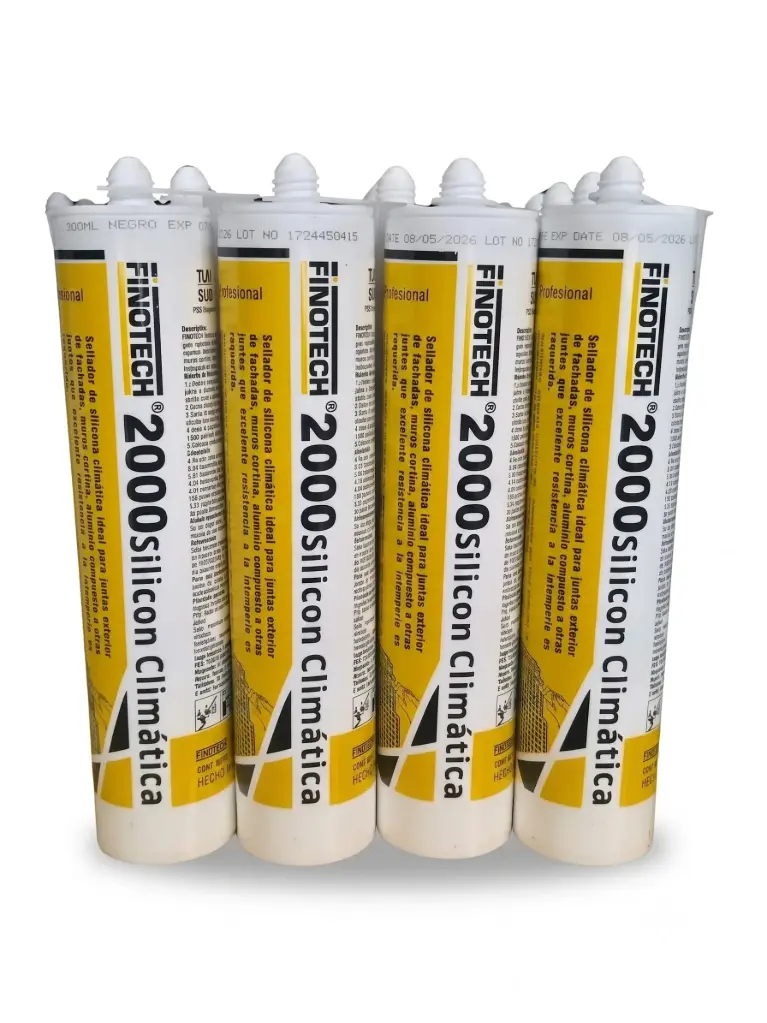 2000 Silicone Interperie 300 Ml Negro