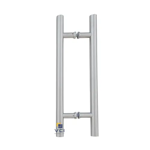 [0202-07RH-100S] Jalador Redondo De 1.0 Mt T.H P/Puerta De Vidrio Satinado