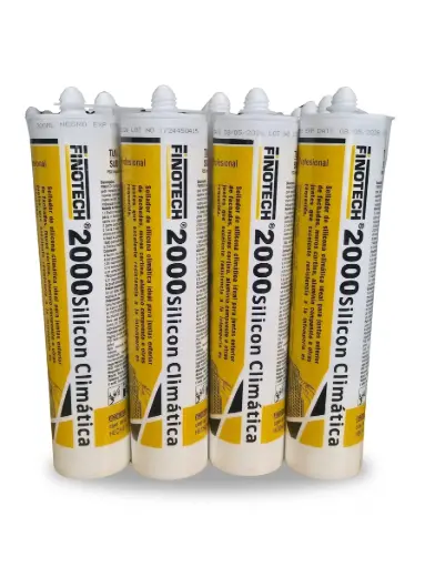 [0102-2000-02] 2000 Silicone Interperie 300 Ml Negro