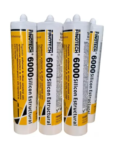 [0102-6000-02] 6000 Silicone Estructural 300 Ml Negro