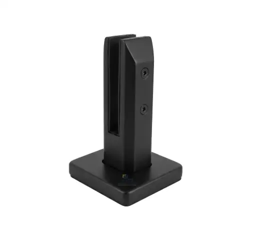 [0202-06BP16-N] Miniposte Boca de pescado a presión 16Cm Negro